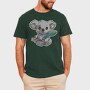 Cute Koala Australian Eucaliptus, Tricou Barbati (Unisex)