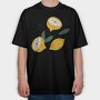 Lemons Fruit Tote, Tricou Oversize Barbati (Unisex)
