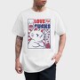 Angry Cat Anti Valentines Day Valentine, Tricou Barbati (Unisex)