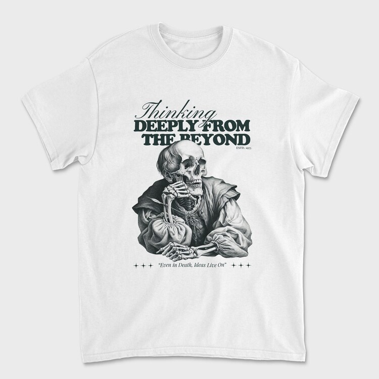 Thinking Deeply From the Beyond, Tricou Barbati (Unisex)