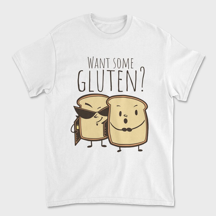 Toasts Gluten, Tricou Barbati (Unisex)