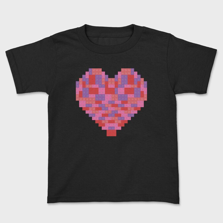 Toy Brick Heart, Tricou Copii