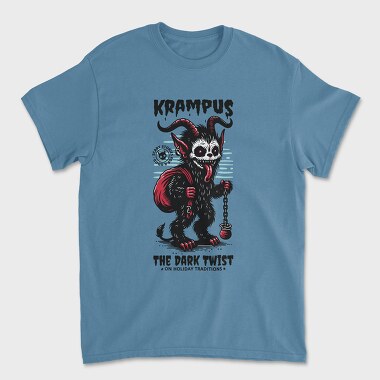 Trend the Dark Twist Krampus, Tricou Barbati (Unisex)