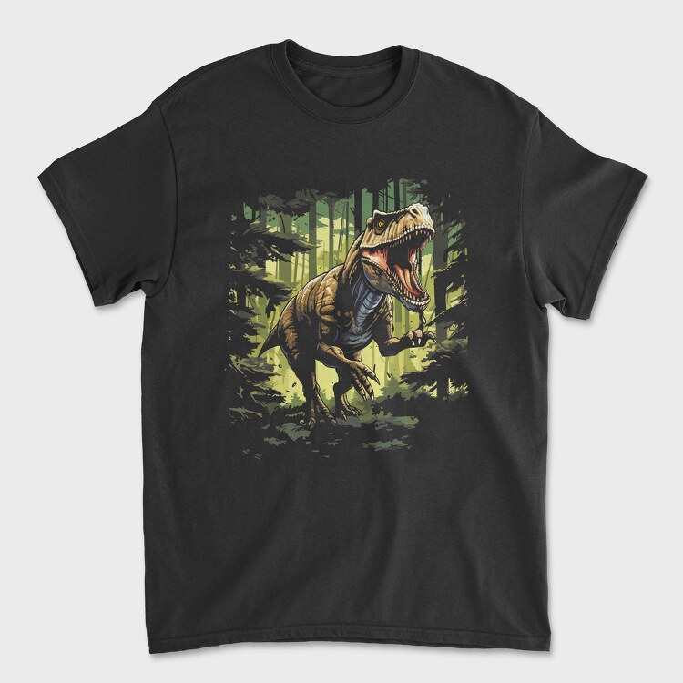 Trex Running Realistic, Tricou Barbati (Unisex)