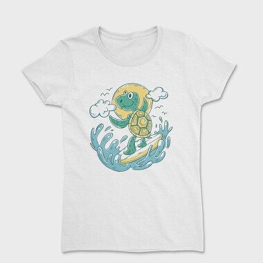 Turtle Surfing, Tricou Femei