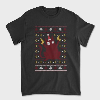 Ugly Sweater Cat, Tricou Barbati (Unisex)