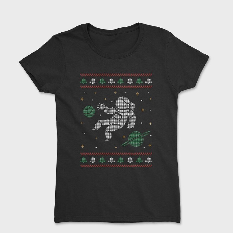 Ugly Sweater Space, Tricou Femei