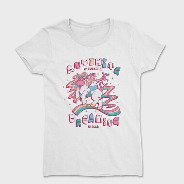 Unicorn and Cat Anything Is Possible, Tricou Femei