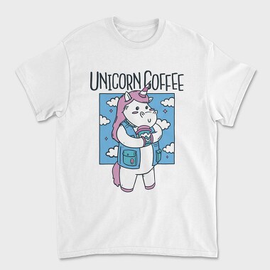 Unicorn Coffee, Tricou Barbati (Unisex)