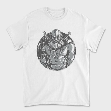 Viking Tattoo Crows, Tricou Barbati (Unisex)