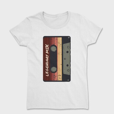 Vintage Cassette Legendary Mix, Tricou Femei