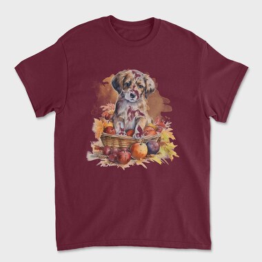 Watercolor Puppy, Tricou Barbati (Unisex)