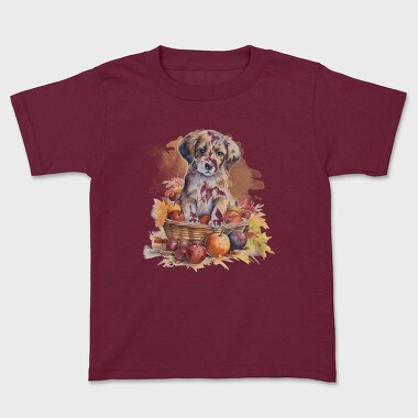 Watercolor Puppy, Tricou Copii