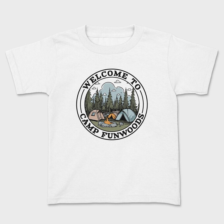 Welcome to Camp Funwoods, Tricou Copii