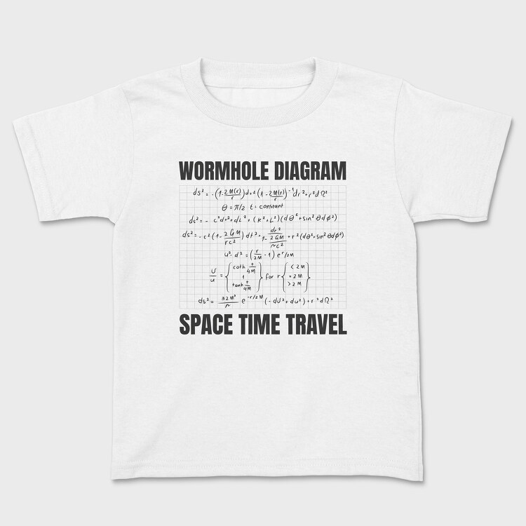 Wormhole Diagram, Tricou Copii