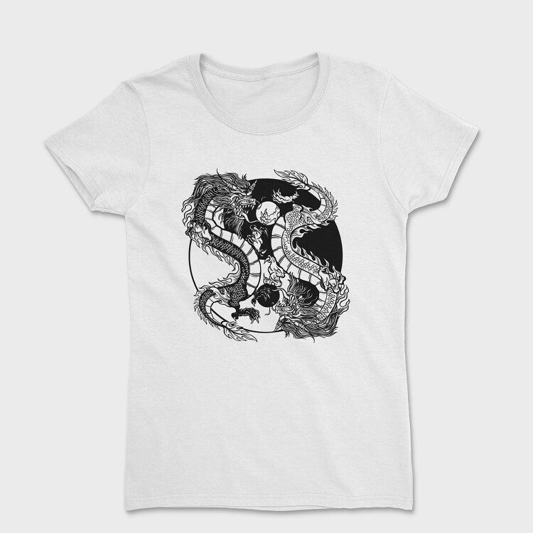 Yin Yang Dragons, Tricou Femei