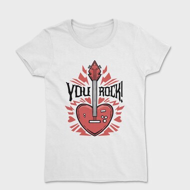 You Rock Love Guitar, Tricou Femei