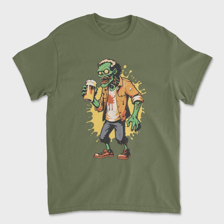 Zombie Beer, Tricou Barbati (Unisex)