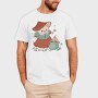 Cute Mushroom And Frog Kawaii, Tricou Barbati (Unisex)