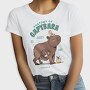 Cute Capybara Anatomy, Tricou Femei