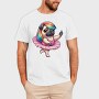 Pug Ballerina Ballet, Tricou Barbati (Unisex)