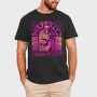 Rock Poster Music Through, Tricou Barbati (Unisex)