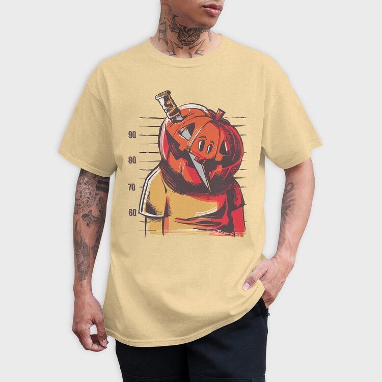 Prisioner Pumpkin, Tricou Barbati (Unisex)