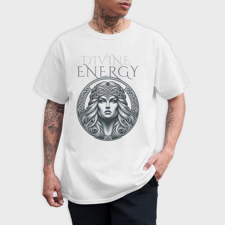 Celtic Goddess Divine Energy, Tricou Barbati (Unisex)