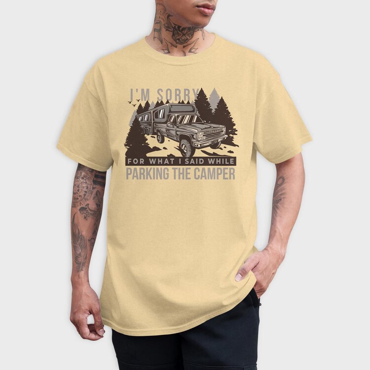 I'm Sorry Parking Quote, Tricou Barbati (Unisex)