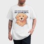 Golden Retriever Therapy, Tricou Barbati (Unisex)