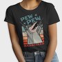 Opossum Retro Sunset, Tricou Femei
