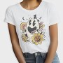 Cute Retro Ghost Halloween Vintage, Tricou Femei