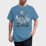 Skeleton Guitar, Tricou Barbati (Unisex)