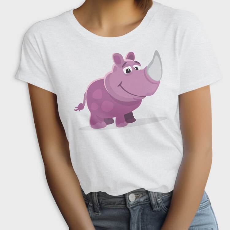 Purple Rhino Smile, Tricou Femei