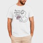 Cartoon Man Holding Brain Hey You Dropped This, Tricou Barbati (Unisex)