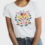 Colorful Flower Floral 03, Tricou Femei