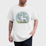 Llama Selfie Request, Tricou Barbati (Unisex)
