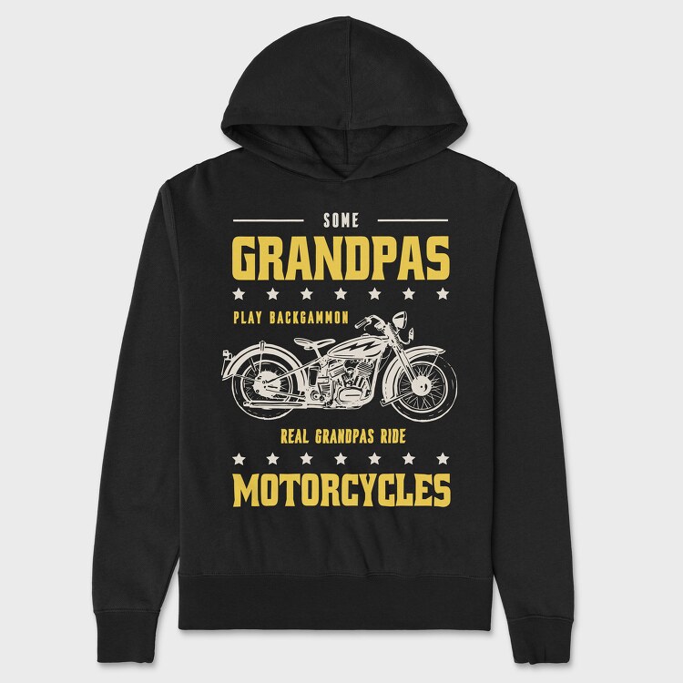 Hanorac Barbati (Unisex), Real Graandpas Ride Motorcycles