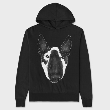 Miniature Bull Terrier, Hanorac Oversize Barbati (Unisex)