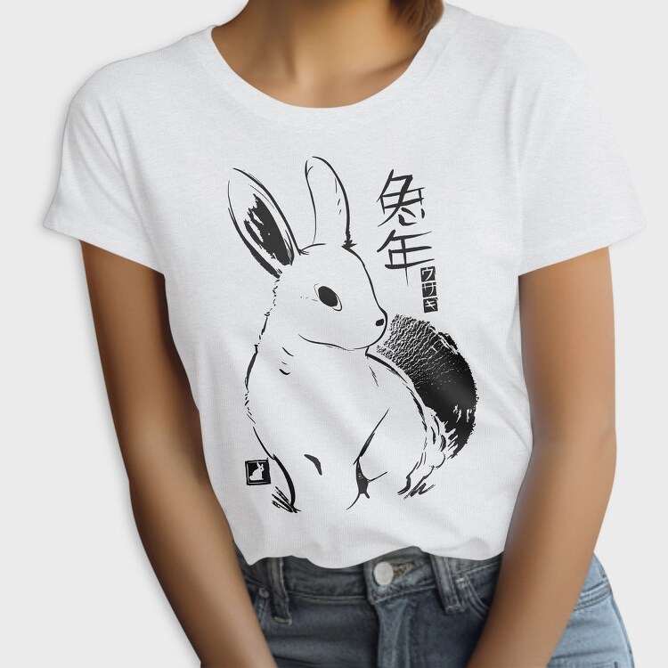 Rabbit Year Traditional, Tricou Femei