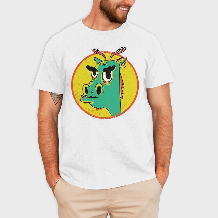 Cool Dragon, Tricou Barbati (Unisex)