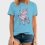 Cute Unicorn Pole Dancing, Tricou Barbati (Unisex)