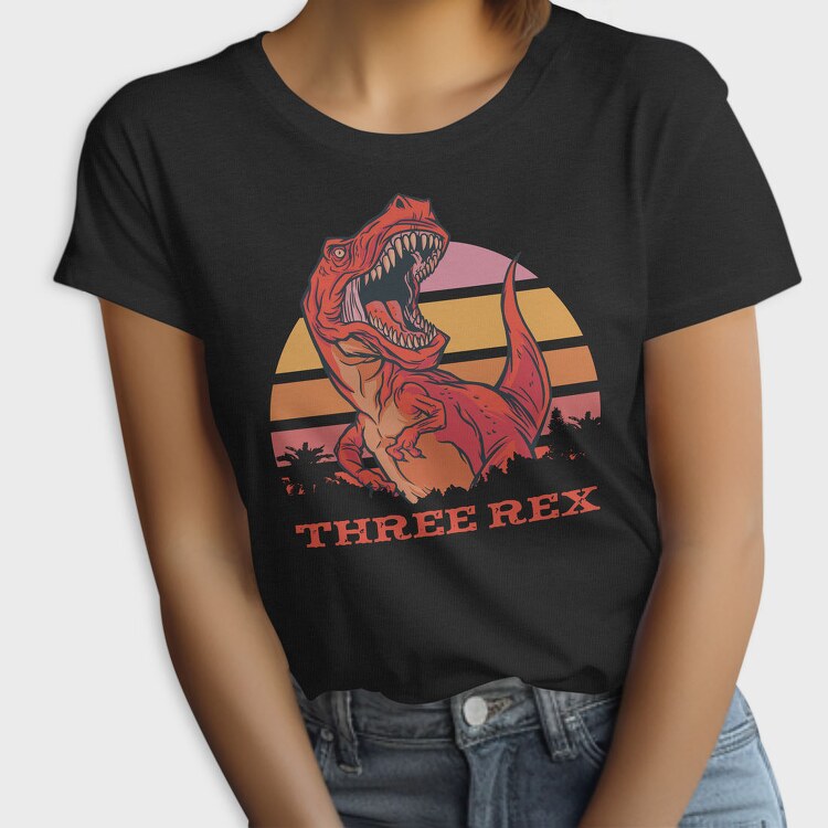 Rad Three T Rex, Tricou Femei