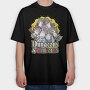 Dungeons Unicorns, Tricou Oversize Barbati (Unisex)