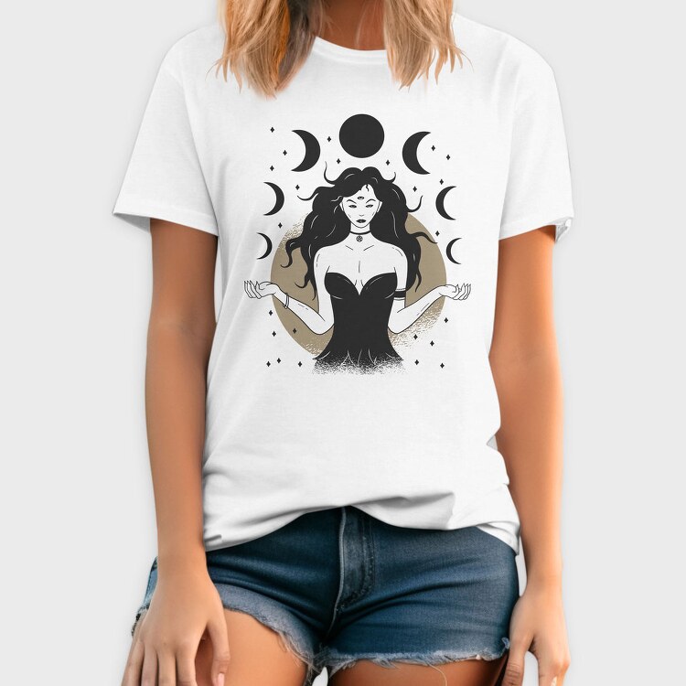 Lunar Goddess, Tricou Barbati (Unisex)
