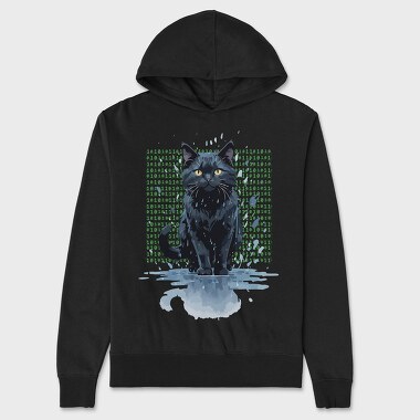 Cat in the Rain, Hanorac Oversize Barbati (Unisex)