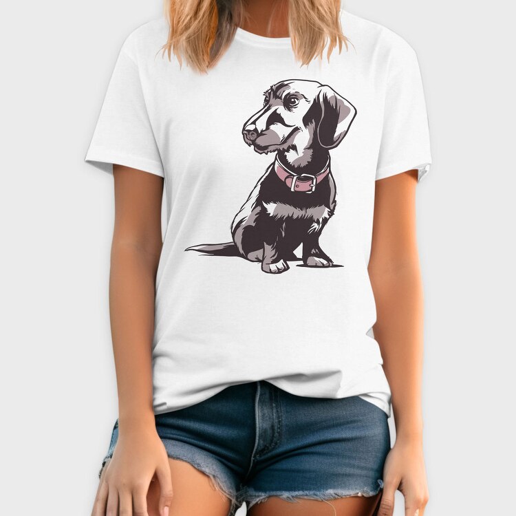 Dwarf Dachshund, Tricou Barbati (Unisex)