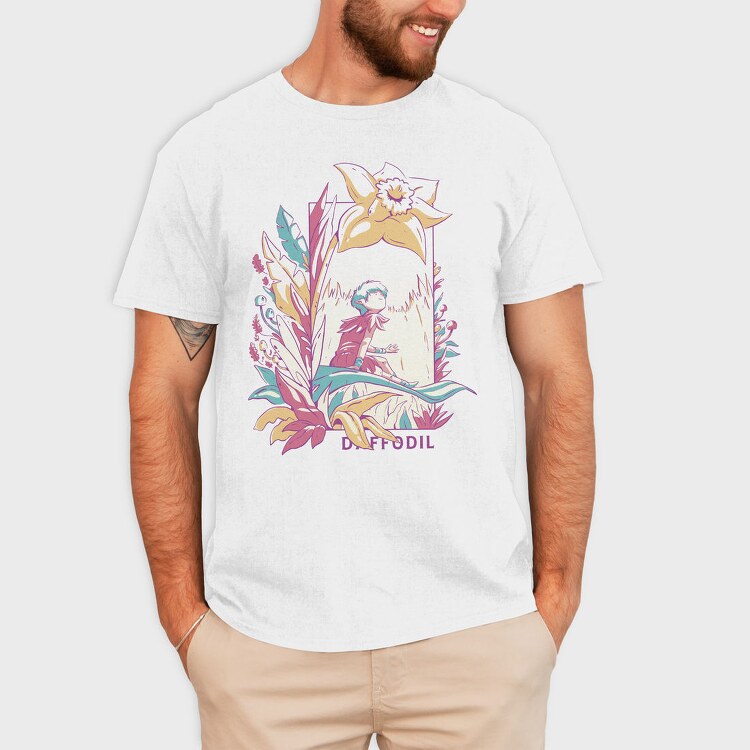 Magic Fairy In Flower Field Fairycore 06, Tricou Barbati (Unisex)