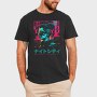 Cyberpunk Tokyo Girl, Tricou Barbati (Unisex)