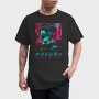 Cyberpunk Tokyo Girl, Tricou Barbati (Unisex)